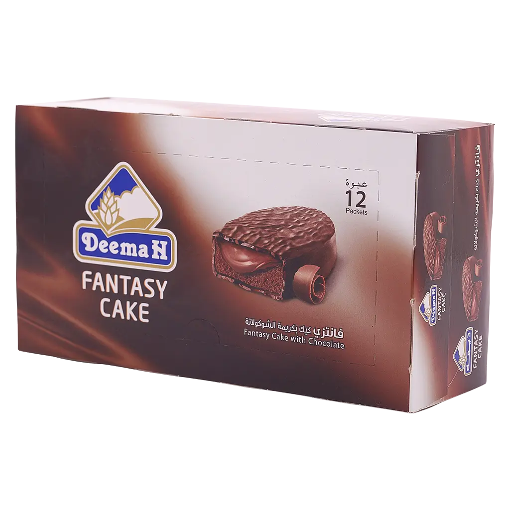 Deemah Fantasy Cake Chocolate Box 12 pcs 40 gm - view 2