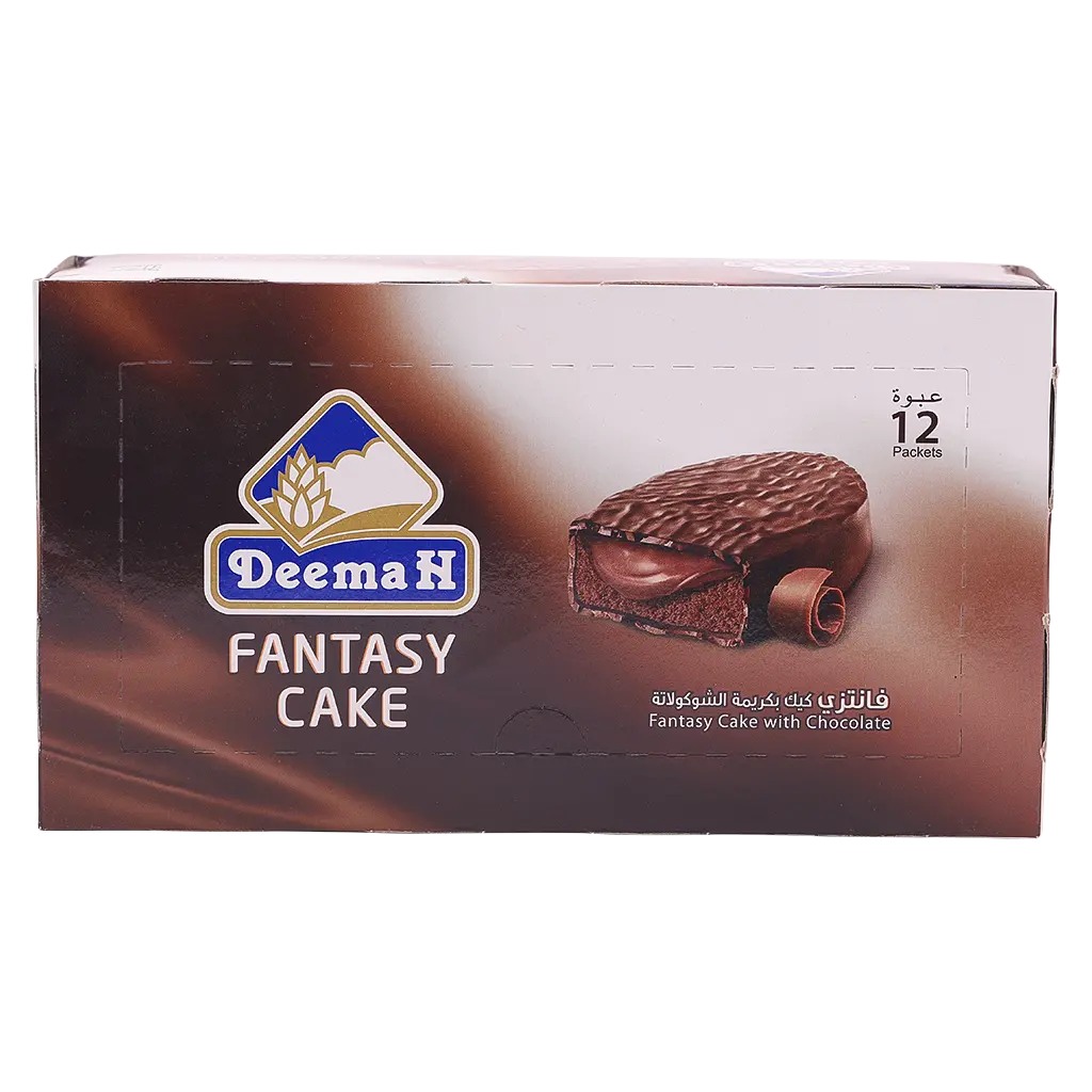 Deemah Fantasy Cake Chocolate Box 12 pcs 40 gm - view 3