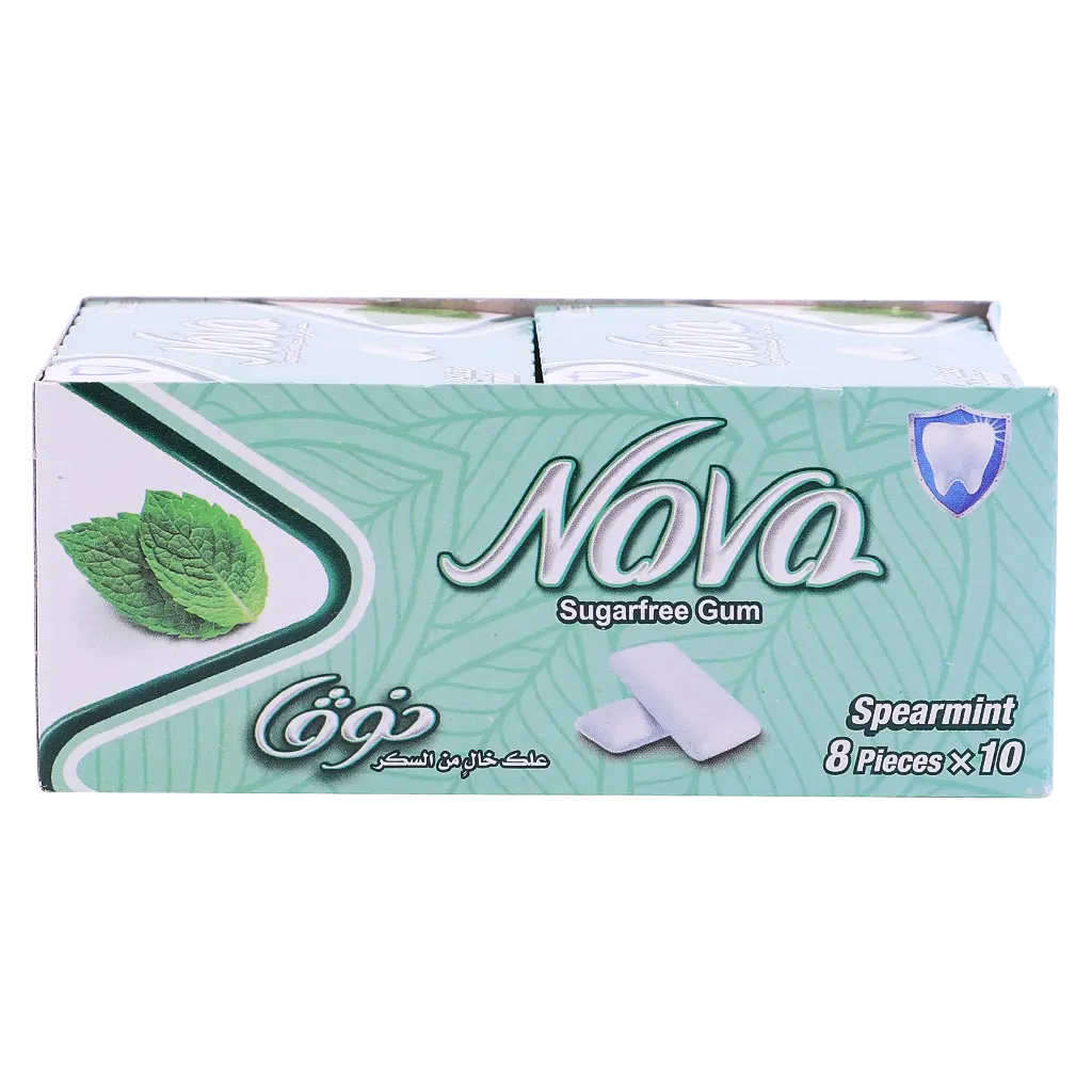 Nova Chewing Gum Blister Spearmint 10 pcs 112 gm - view 2
