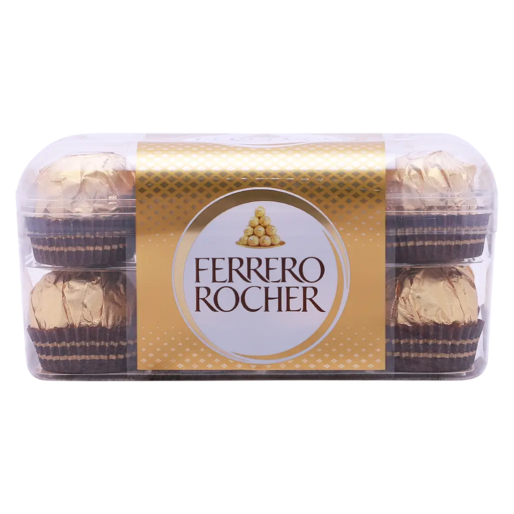 Ferrero Rocher Fine Hazelnut Milk Chocolates Gift Box 16 Pieces 200 gm - view 3