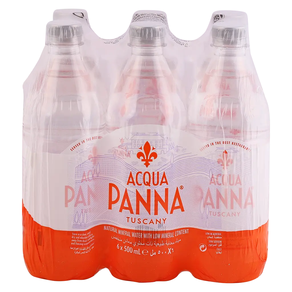 Acqua Panna Natural Mineral Water  6 pcs 500 ml - view 2