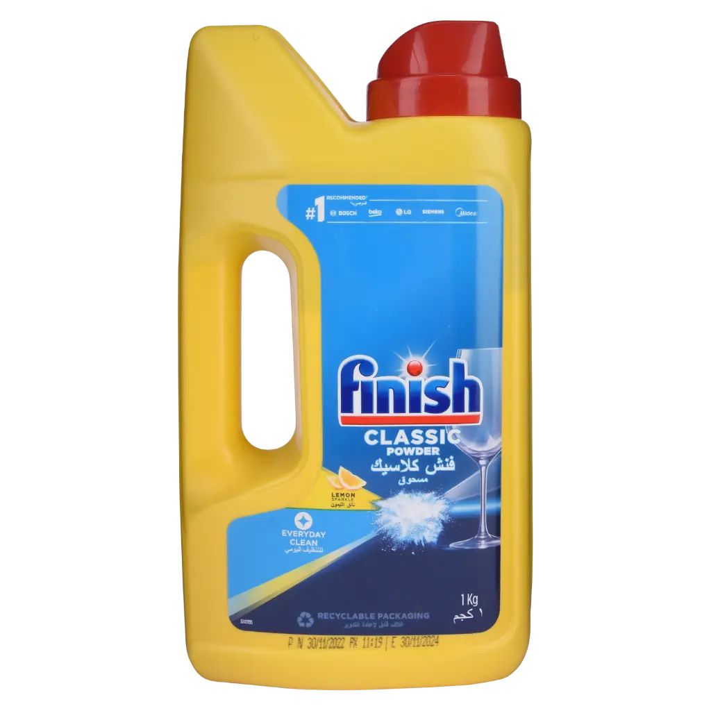 Finish Dishwasher Detergent Powder Lemon 1 kg - view 2