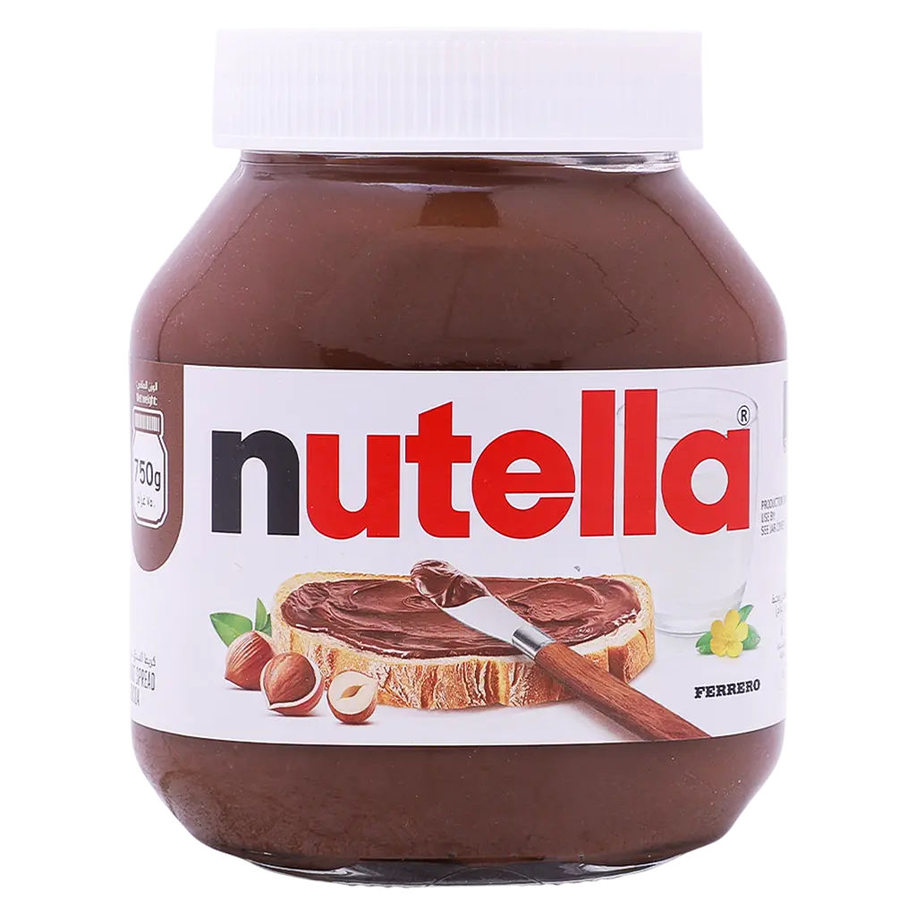 Nutella Chocolate With Hazelnut Spreadable 750 gm - view 2