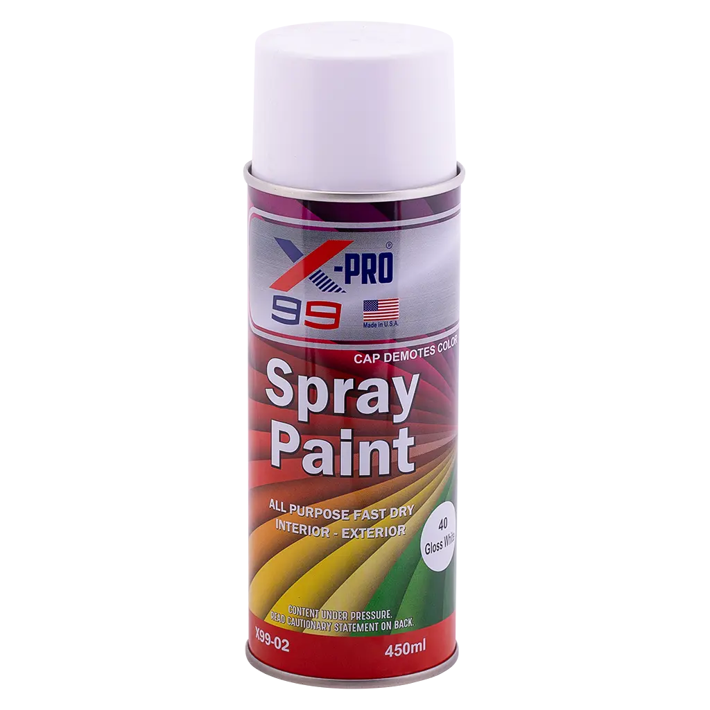 X Pro Spray Paint White 450 ml - view 1