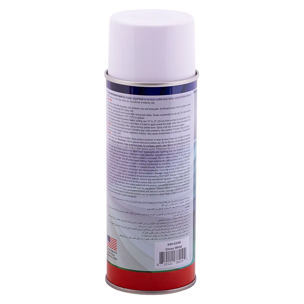 X Pro Spray Paint White 450 ml - view 2