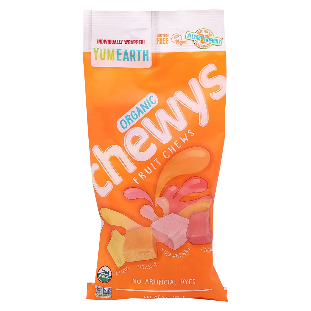 Yum Earth Organic Chewys 57 gm - view 1