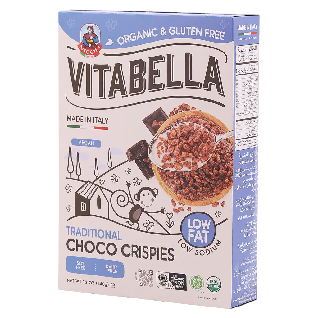 Vitabella Organic Choco Crispies Corn Flakes - view 1