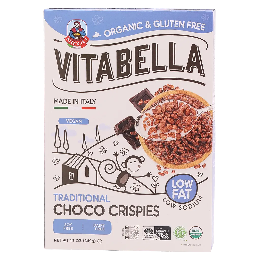 Vitabella Organic Choco Crispies Corn Flakes - view 2