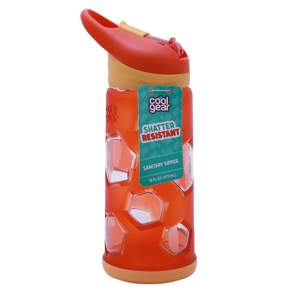 Cool Gear Water Bottle Red 454 ml