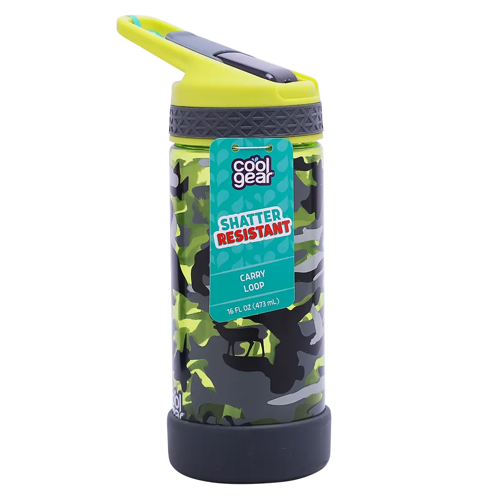 Cool Gear Water Bottle Green 454 ml - view 1