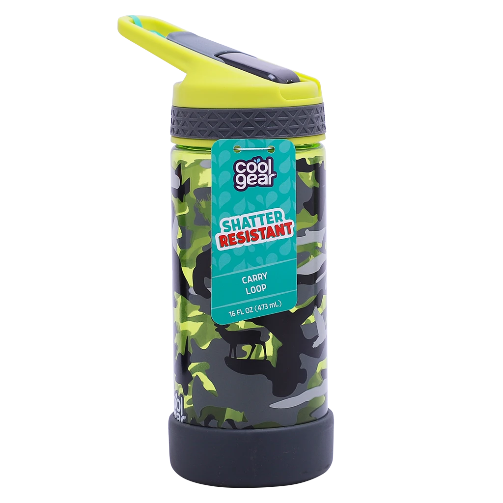Cool Gear Water Bottle Green 454 ml