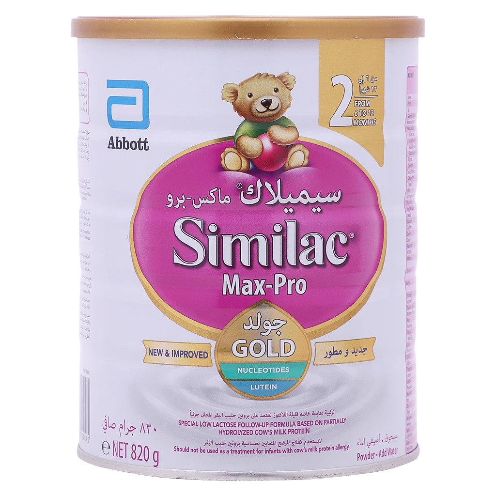 Similac Max Pro Baby Formula From 6 To 12 Months 820 gm