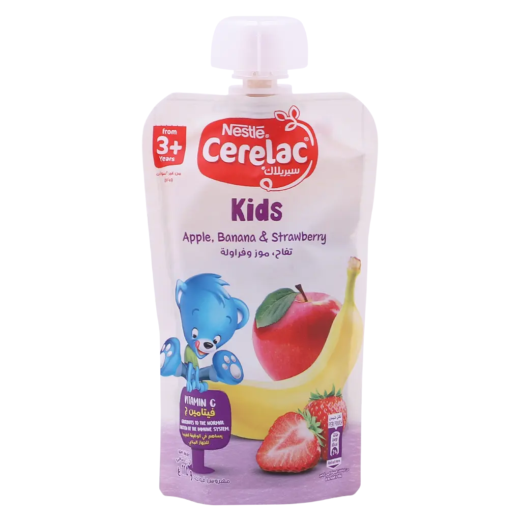 Cerelac Kids 3+ Apple Banana and Strawberry 110 gm - view 1