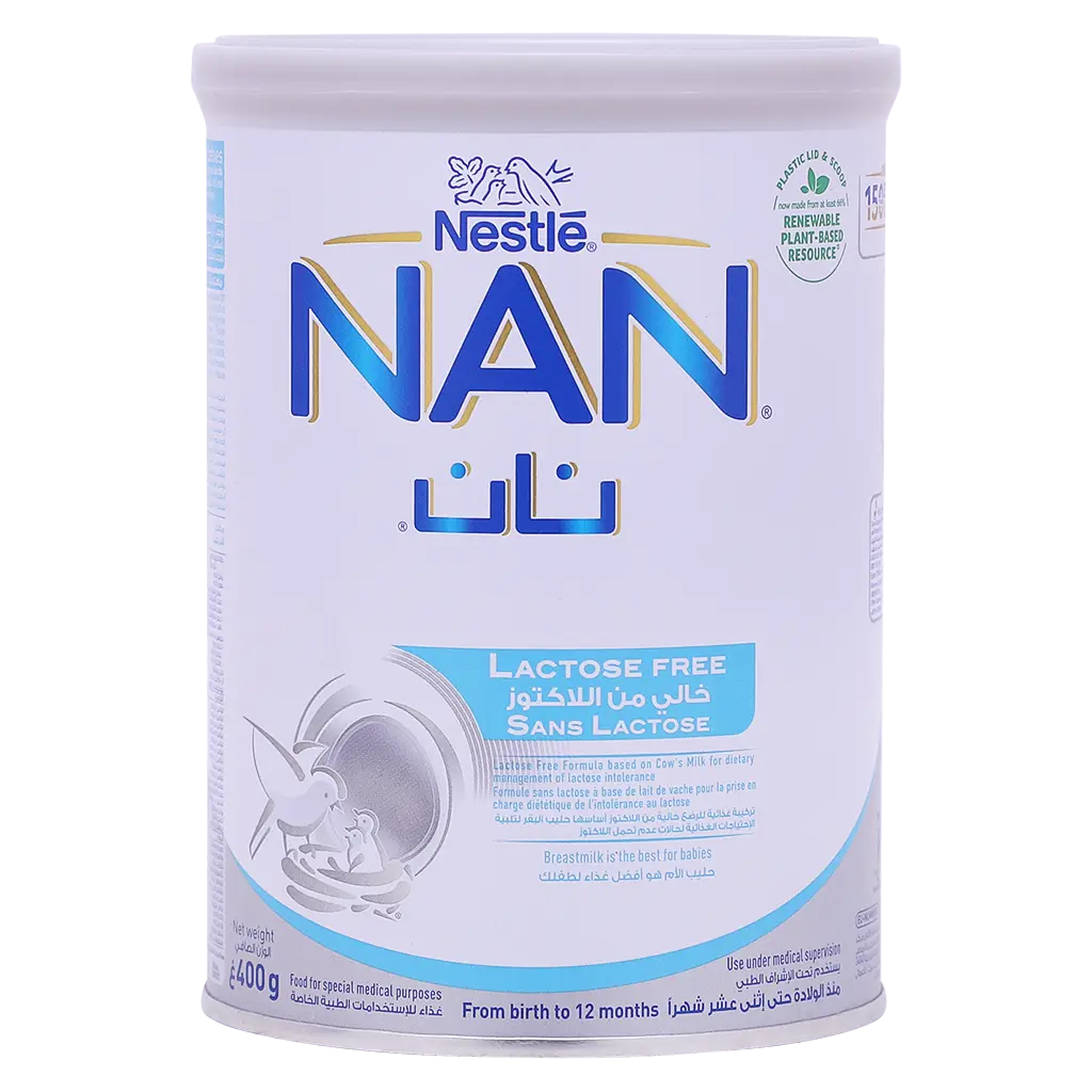 NAN Milk Lactose Free 400 Gm - view 1