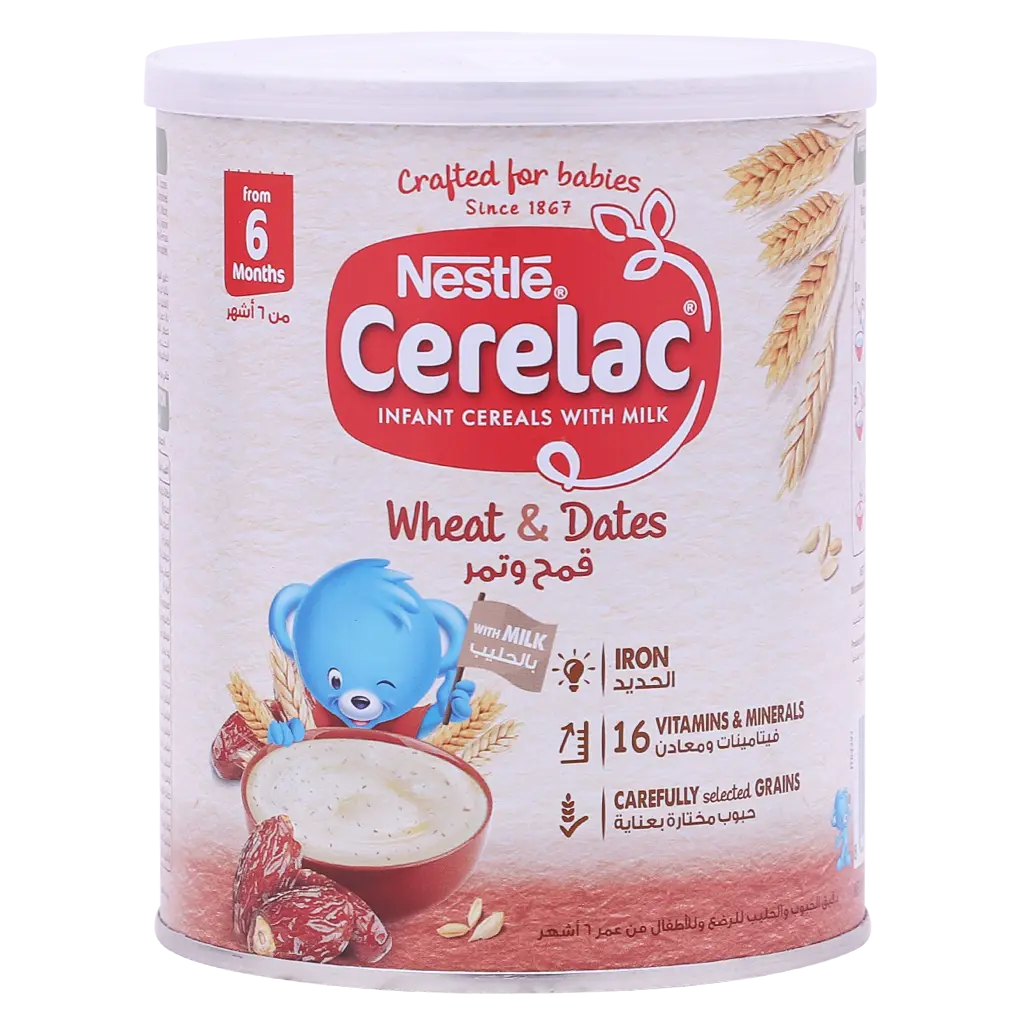 Cerelac With Wheat & Dates 6 months 400 gm - view 1