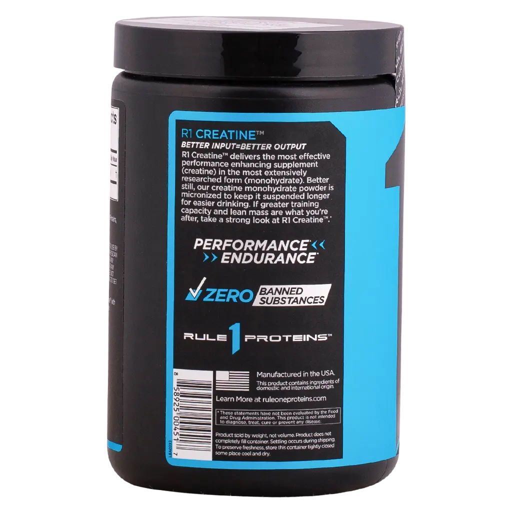 R1 Creatine Monohydrate Unflavored 375 gm - view 2
