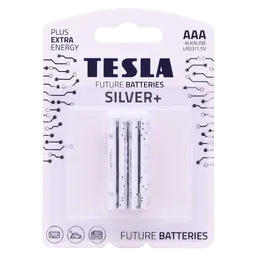 Tesla Batteries AAA Silver 2 Pcs