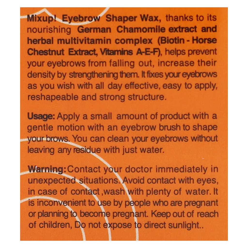 Mixup Eyebrow Shaper Wax 50 gm - view 7