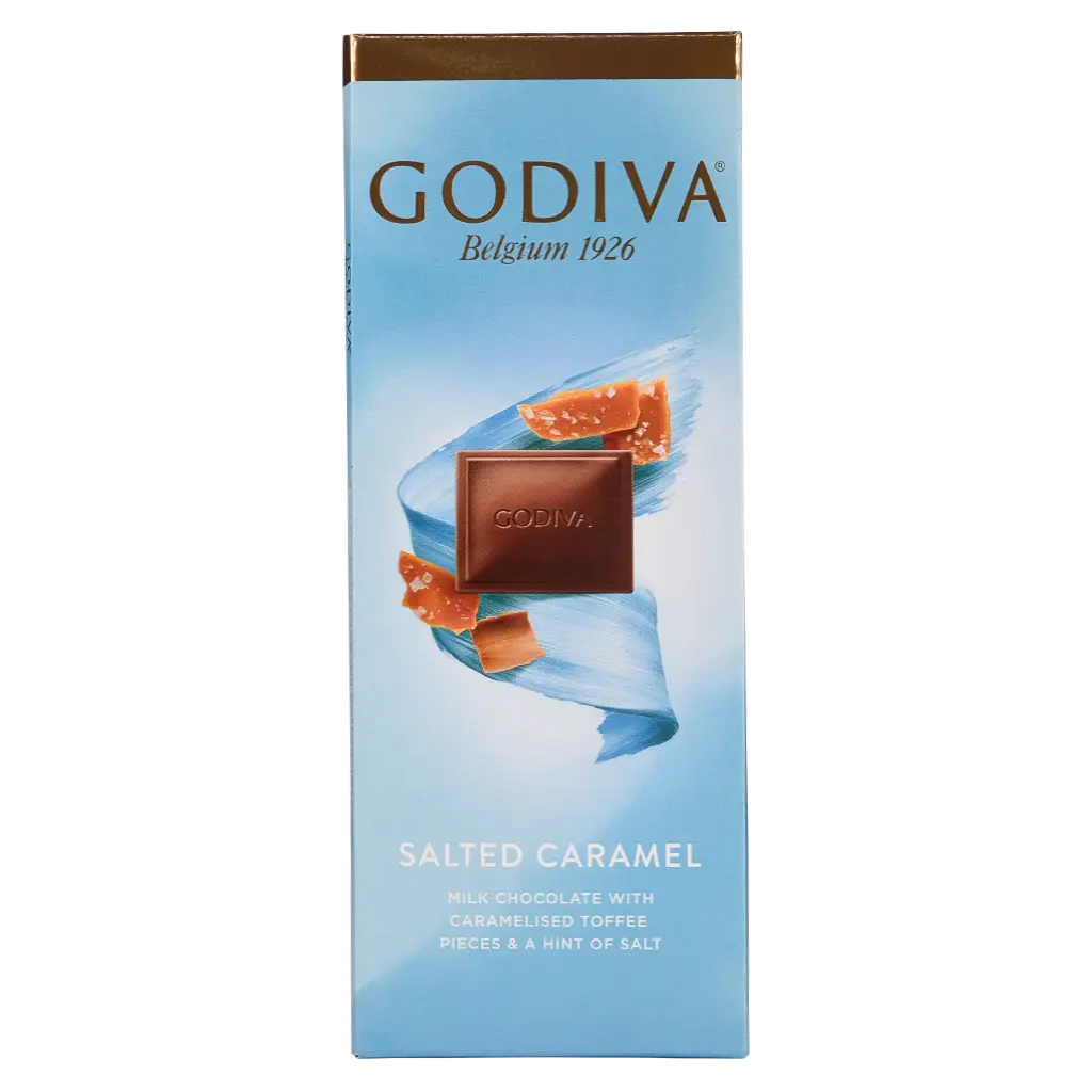 Godiva Milk Chocolate with Salted Caramel 90 gr - view 1