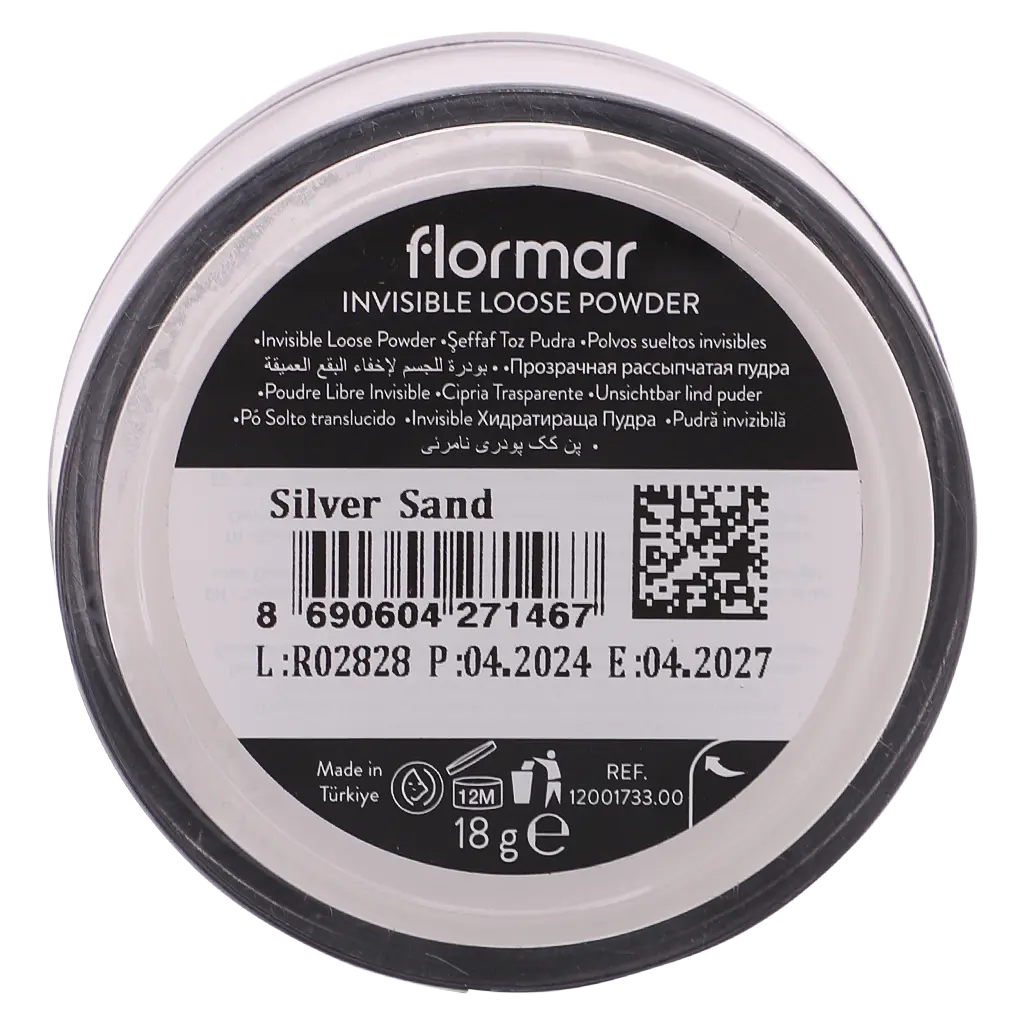Flormar Invisible Loose Powder Silver Sand - view 2