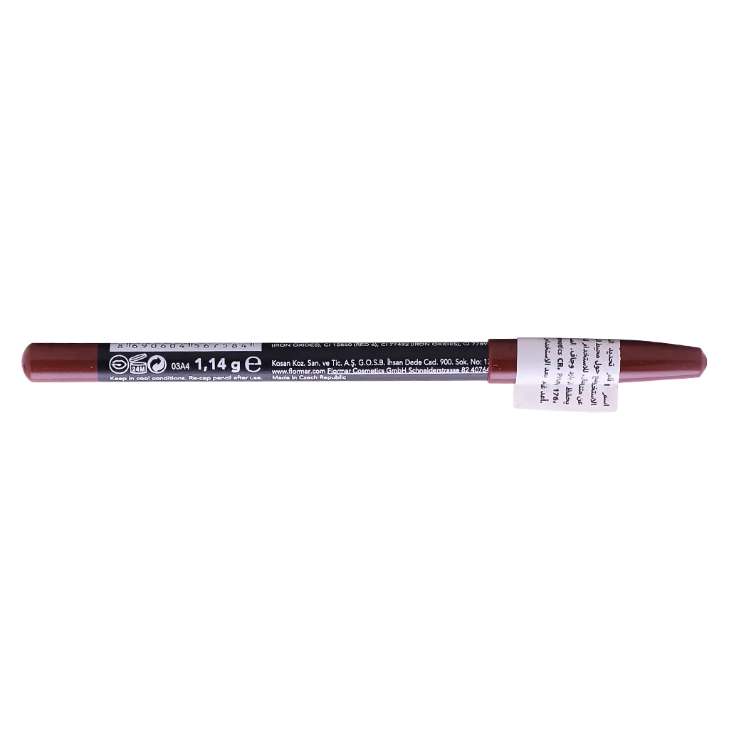 Flormar Waterproof Lipliner Hot Cocoa 243 - view 3