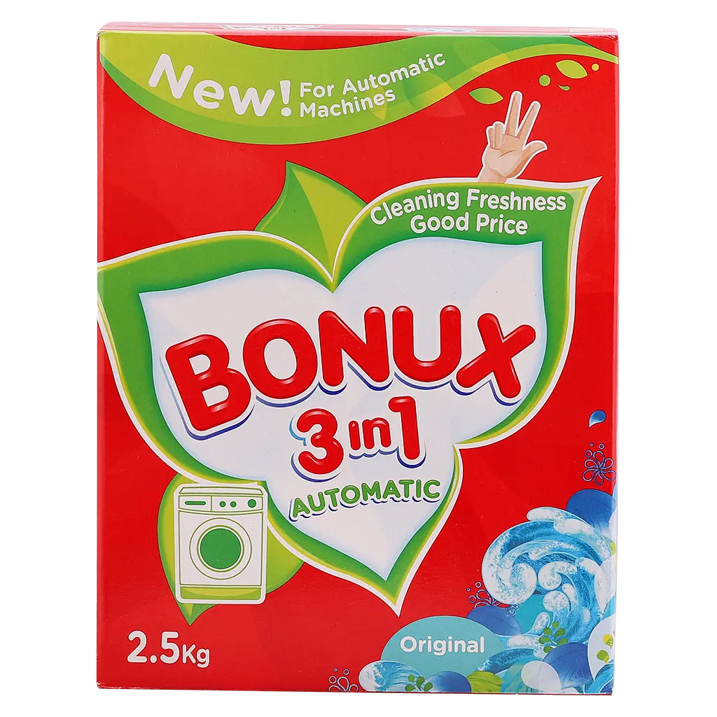 Bonux Laundry Detergent Powder Automatic Original 2.5 Kg - view 5