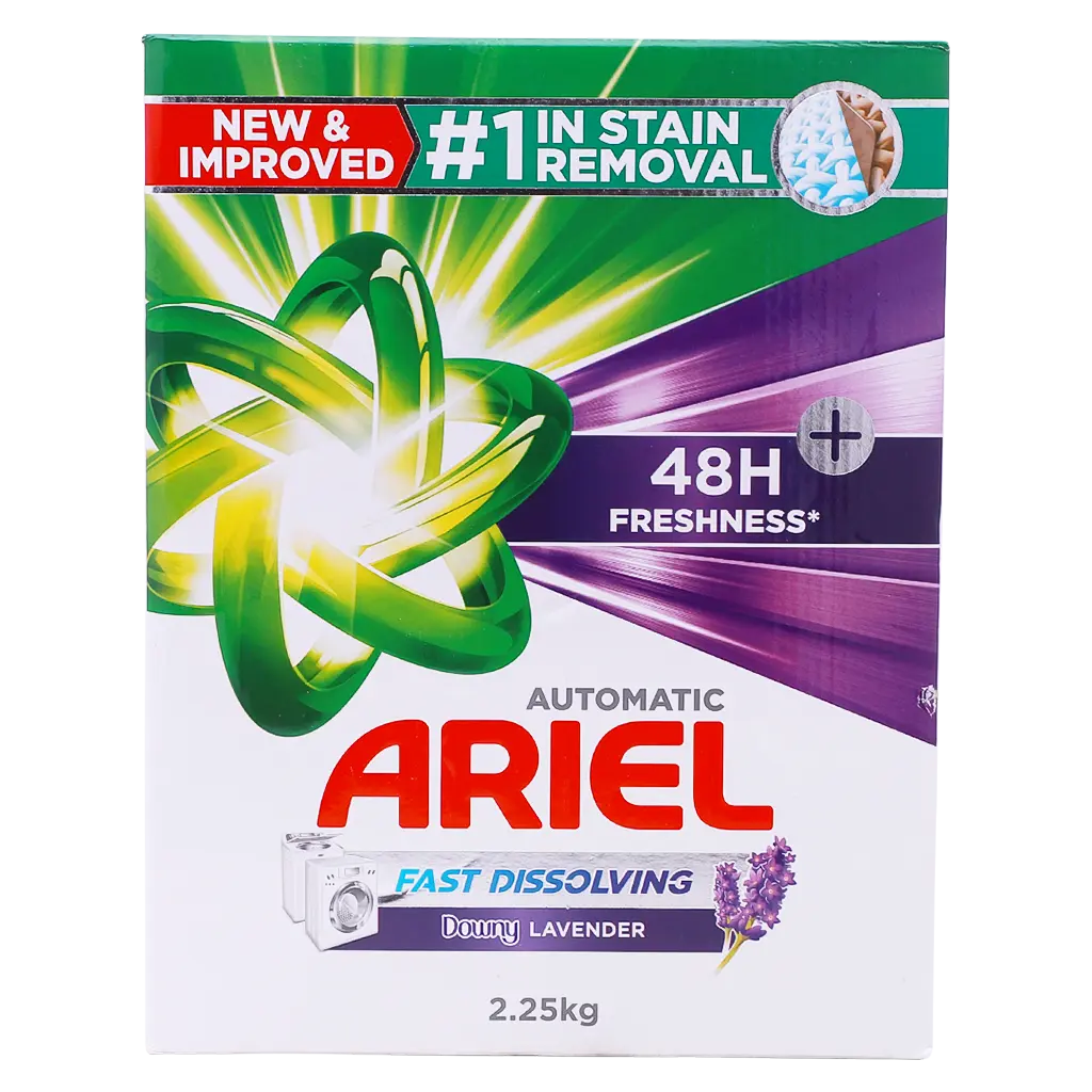 Ariel Laundry Detergent Powder Automatic Lavender Fresh 2.25 Kg - view 5