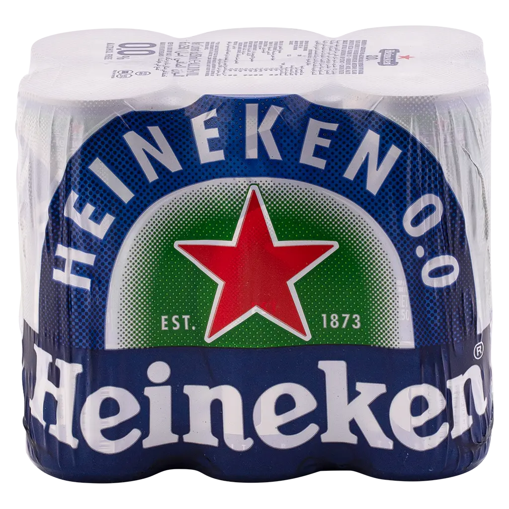 Heineken Non Alcohol Beer Cans 6 pcs 250 ml - view 2