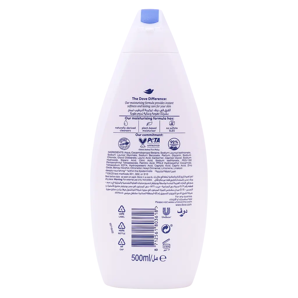 Dove Deeply Nourishing Body Wash 500 ml - view 2