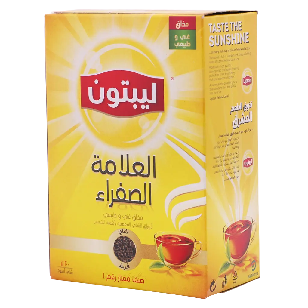 Lipton Yellow Label Black Tea 200 gm - view 1