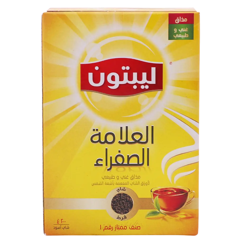 Lipton Yellow Label Black Tea 200 gm - view 2