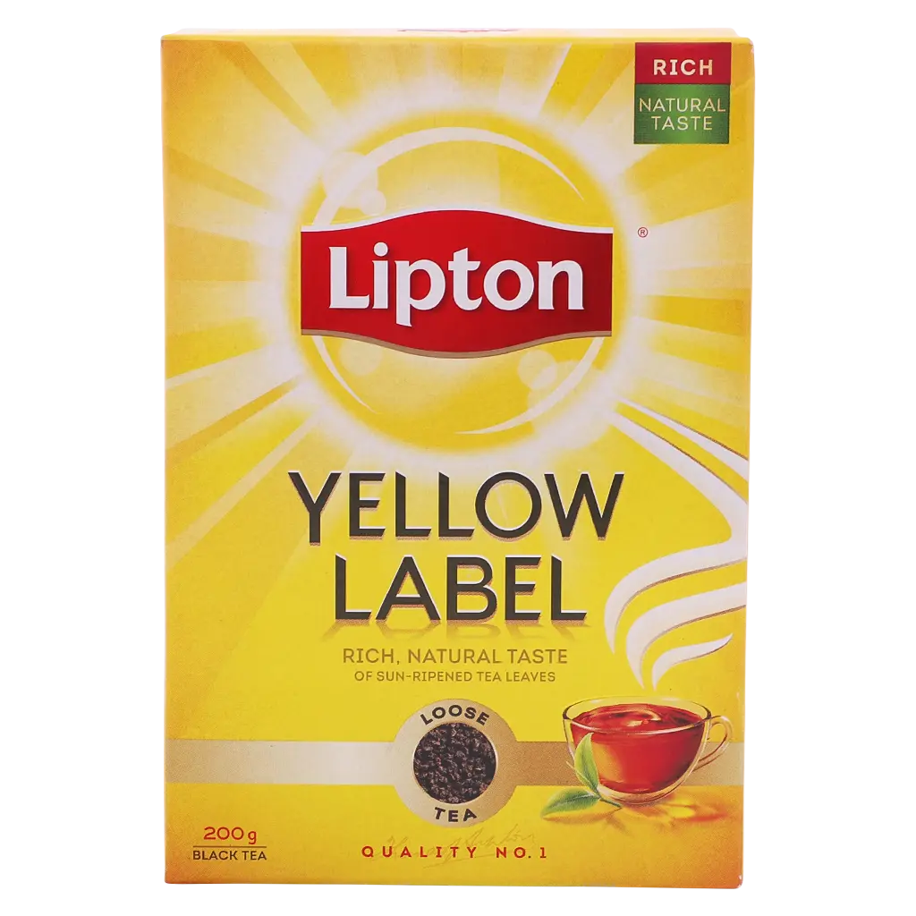 Lipton Yellow Label Black Tea 200 gm - view 3