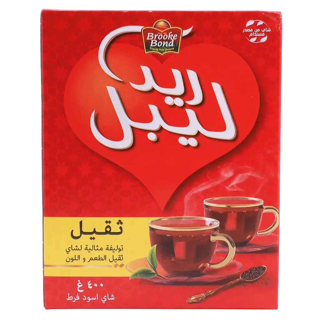 Lipton Brooke Bond Red Label Black Loose Tea 400 gm - view 3