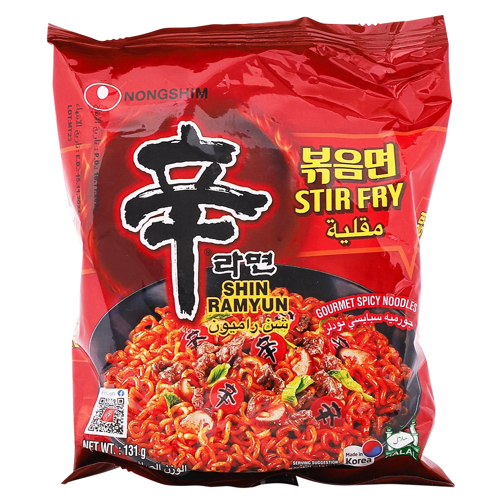 Nongshim Ramen Shin Ramyun Stir Fry 1 piece 131 gm
