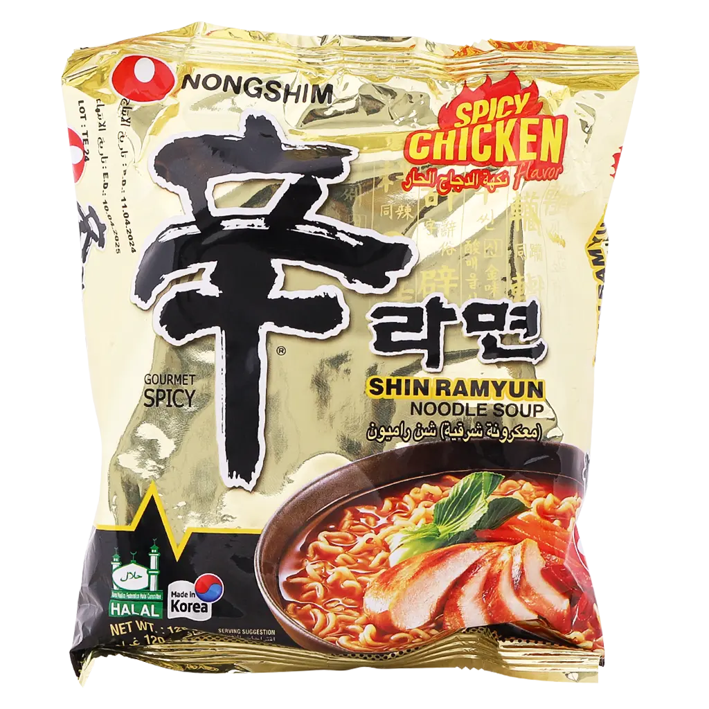 Nongshim Ramen Shin Ramyun with Spicy Chicken 120 gm - view 1