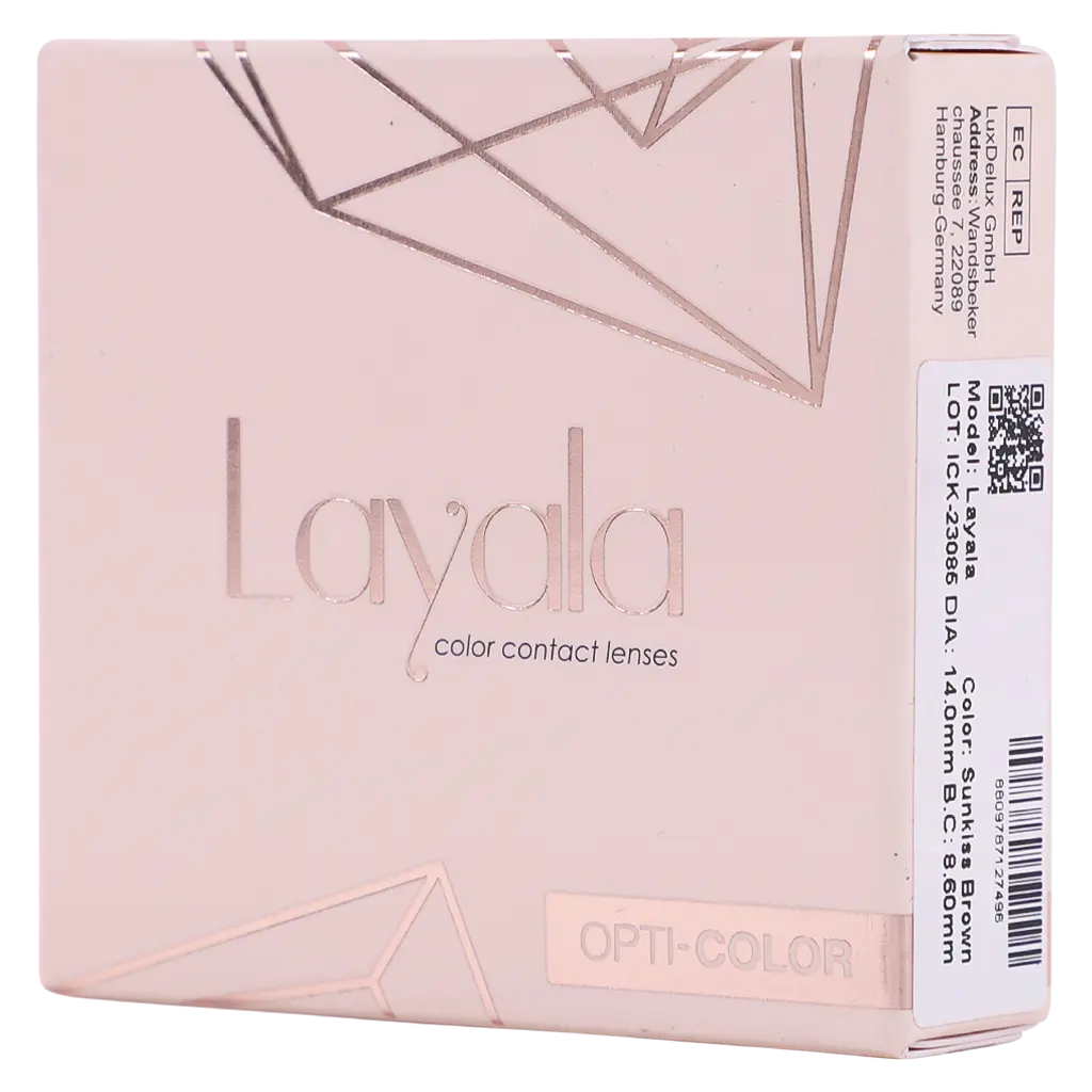 Layala Contact Lenses Sunkiss Brown - view 2