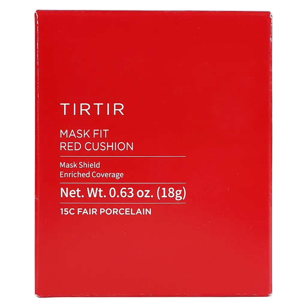 Tirtir Mask Fit Red Cushion Foundation 15C Fair Porcelain  - view 3