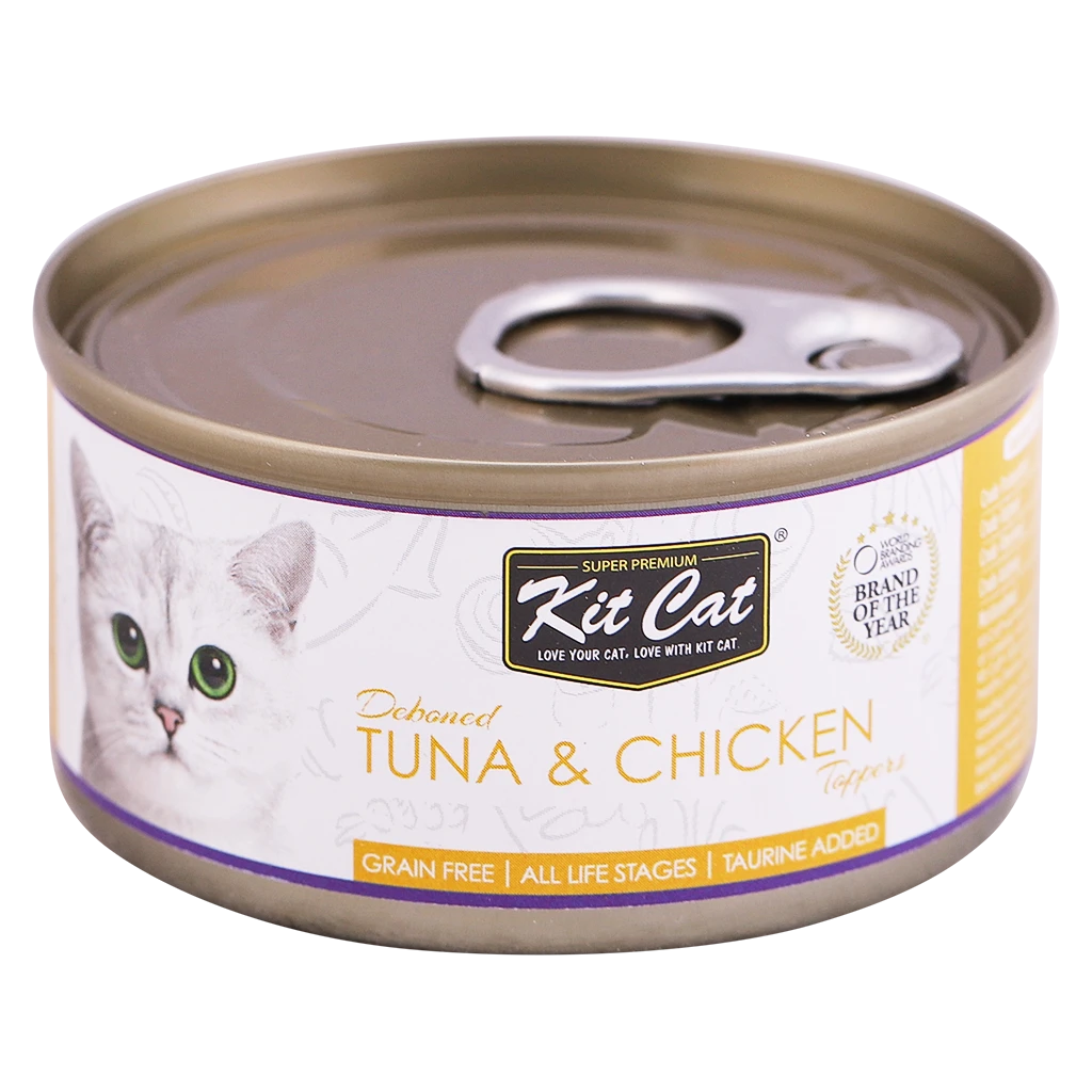 Kit Cat Wet Cat Food Tuna & Chicken 80 gm