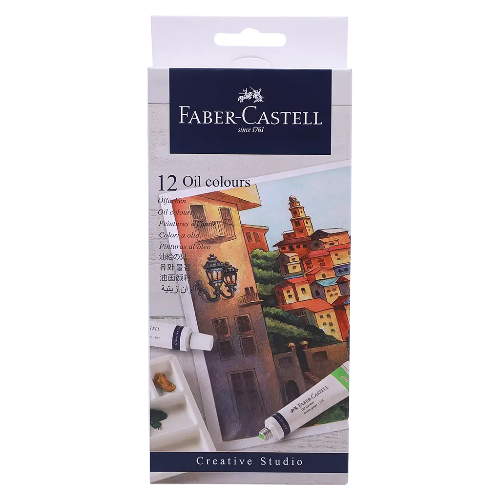 Faber Castell Creative Studio Oil Set 12 Color 9 ml  - view 3