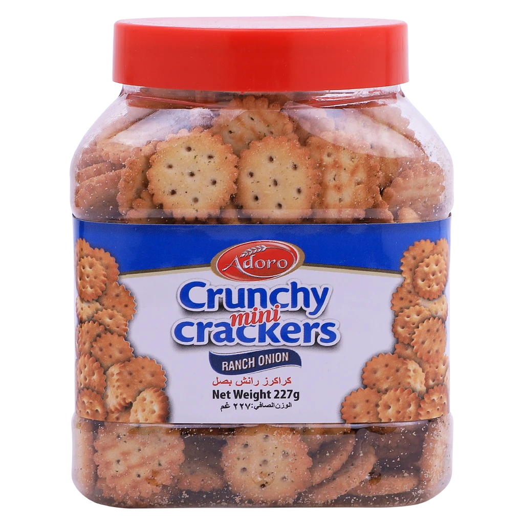 Adoro Mini Crackers Ranch Sauce 227 gm
