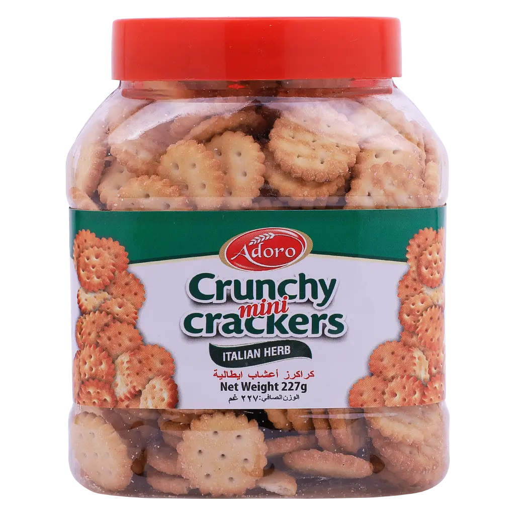 Adoro Mini Crackers Italian Herbs 227 gm - view 1