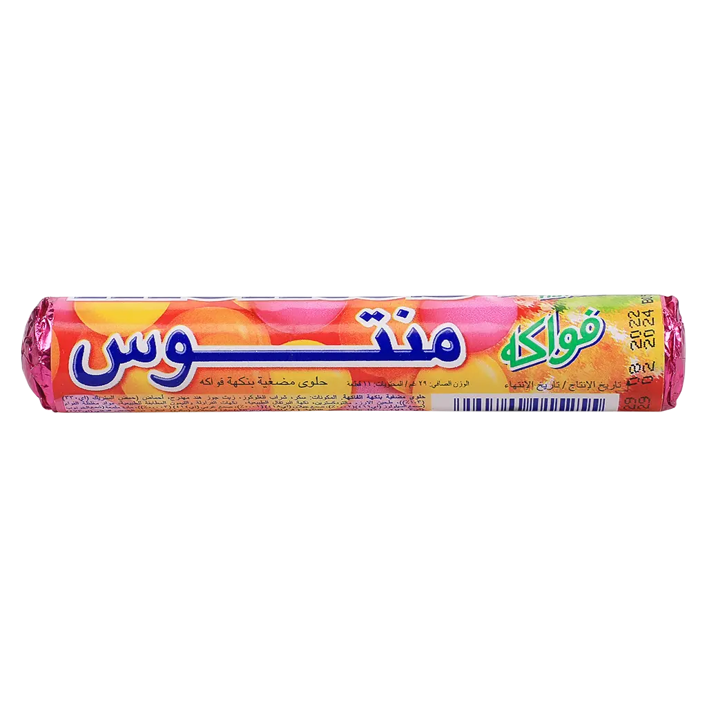Mentos Candy Roll Fruit 29 gm - view 1