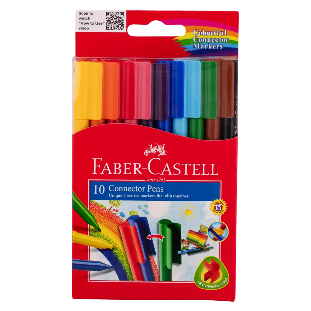 Faber Castell Connector Pen Set of 10 - view 1