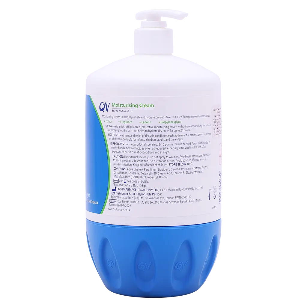 Qv Moisturizing Cream For Sensitive And Dry Skin 1050 gm - view 2