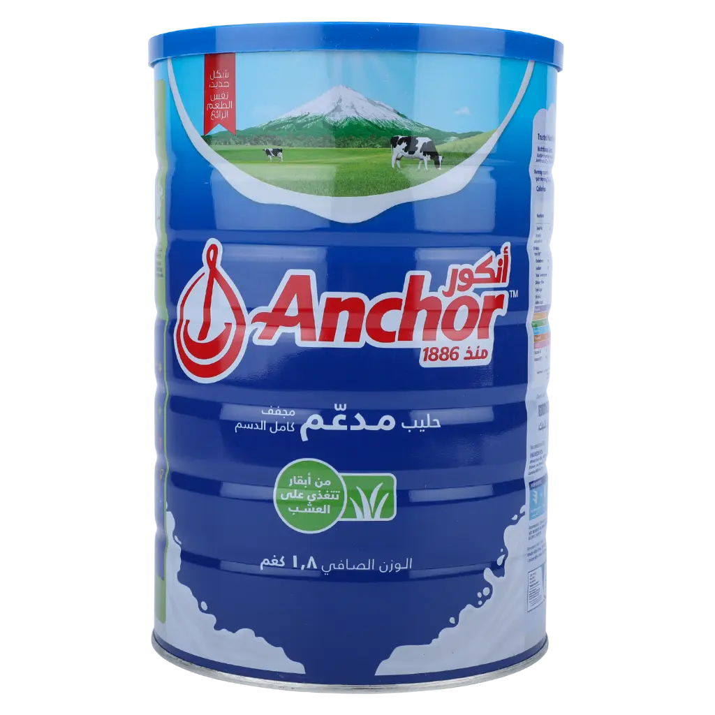 Anchor Fortified Tin Milk Powder Full Cream 1.8 kg - view 2
