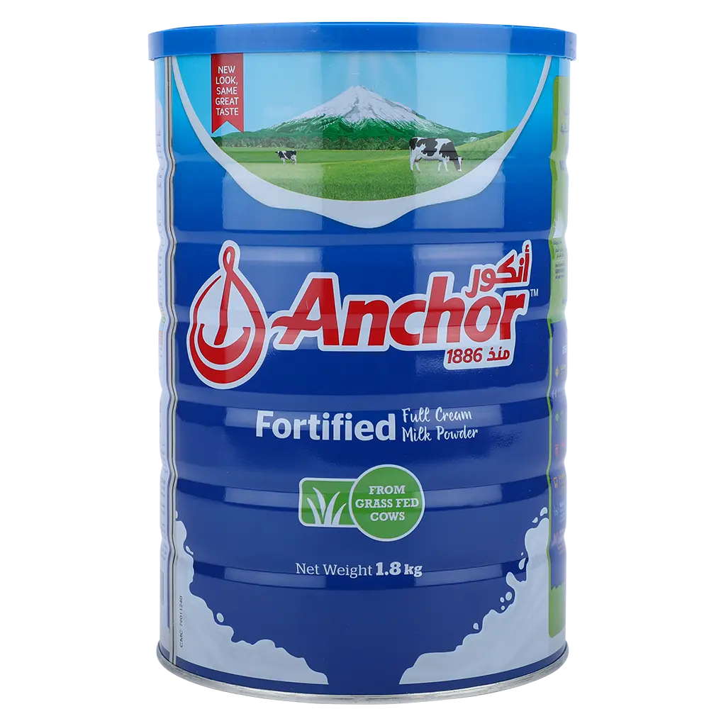 Anchor Fortified Tin Milk Powder Full Cream 1.8 kg - view 6