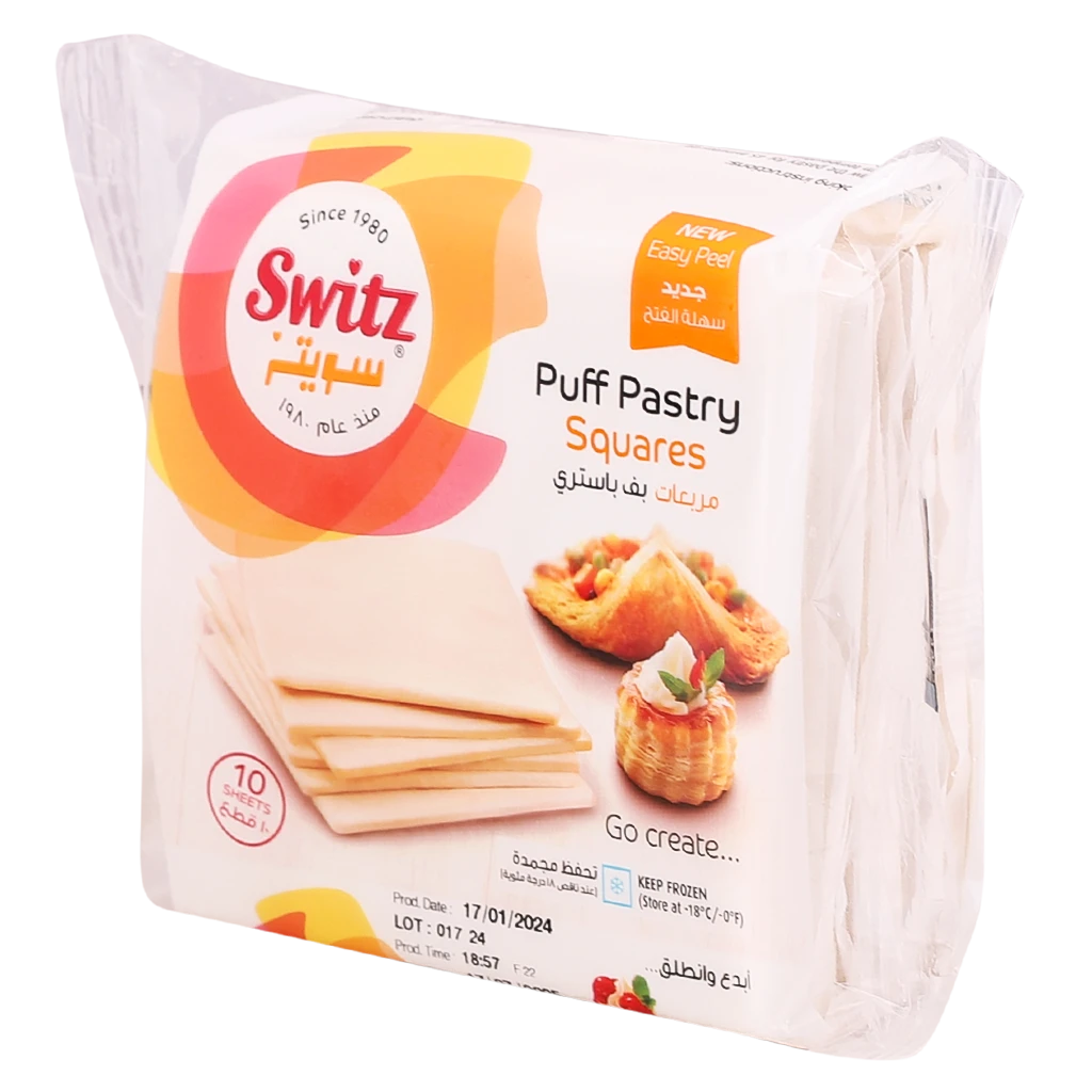 Switz Puff Pastry Square 400 gm