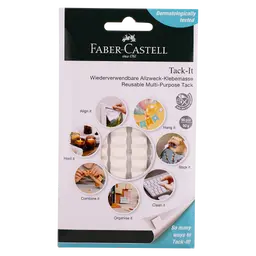 Faber Castell Adhesive Tack It White 50g set of 25