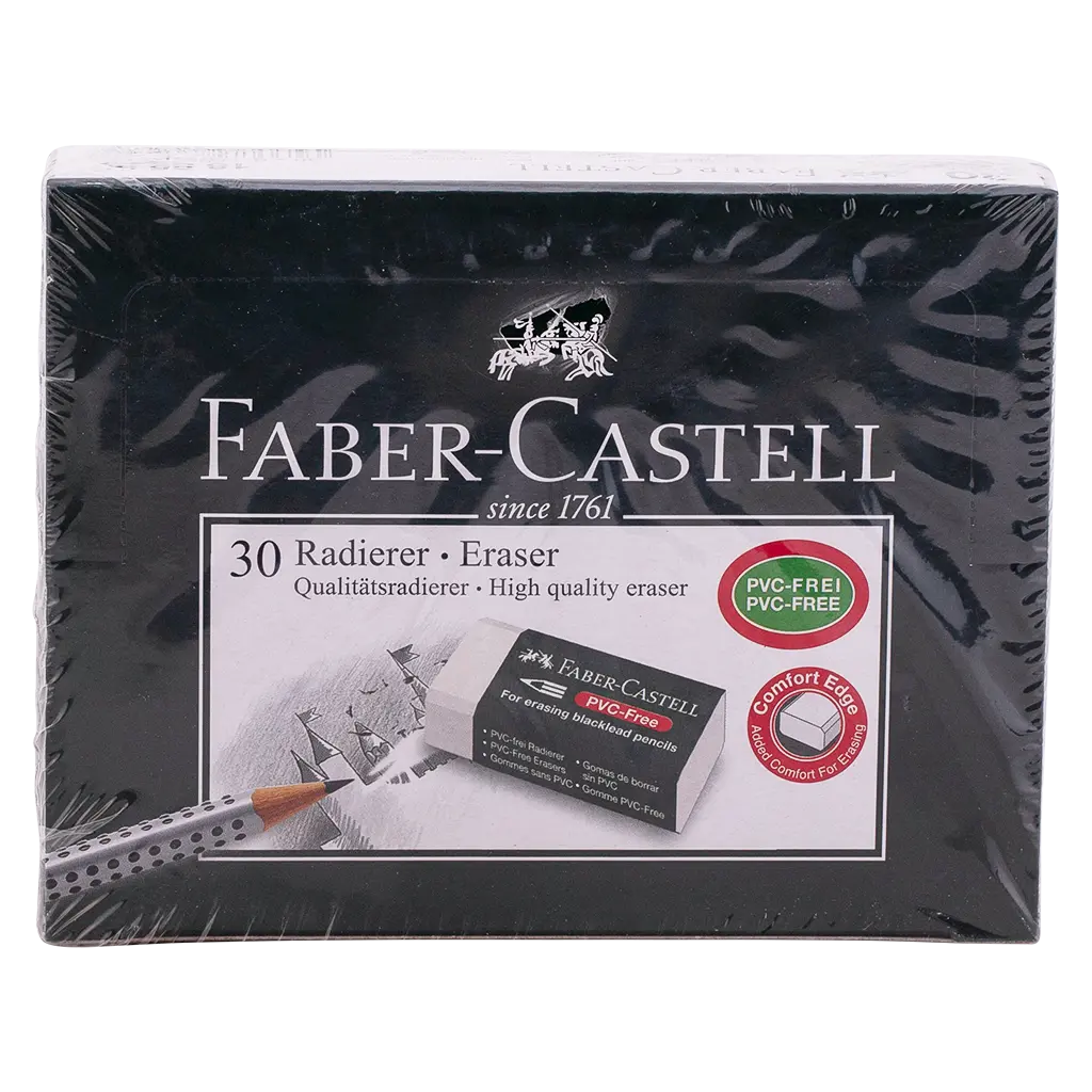 Faber Castell Erasers White 30 Pcs  - view 2