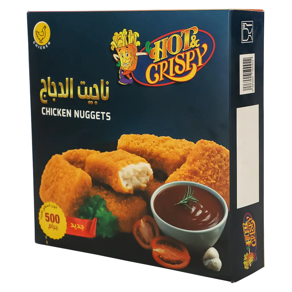Hot & Crispy Chicken Nuggets 500 gm - view 1